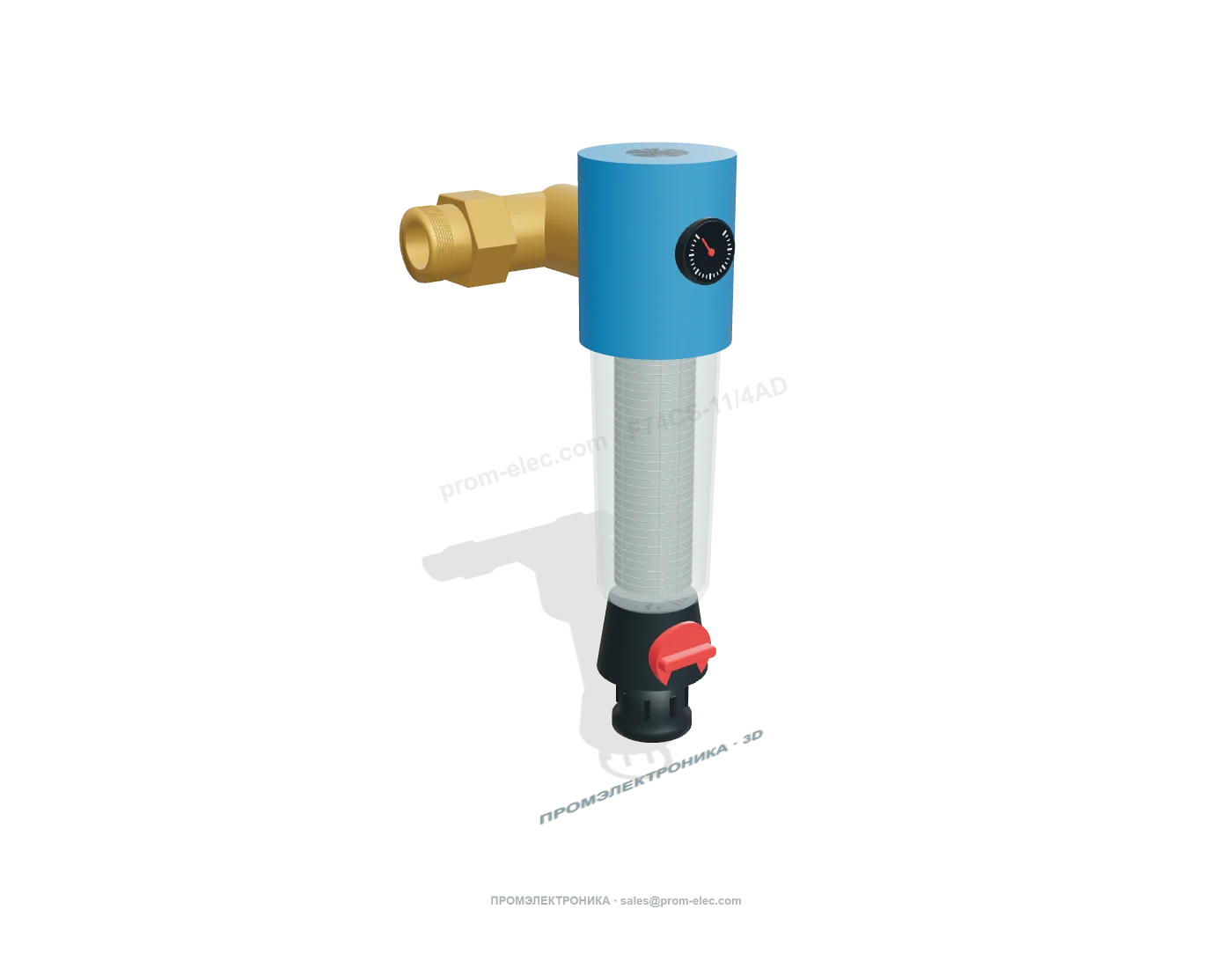 Визуальная реконструкция изделия Resideo F74CS-11/4AD