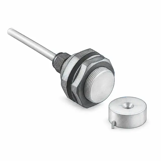 Датчик с магнитным кодированием Leuze MC330-S1C2-A — техническая иллюстрация