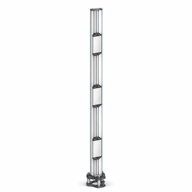 Колонна с отклоняющим зеркалом Leuze UMC-1303-S2 — техническая иллюстрация