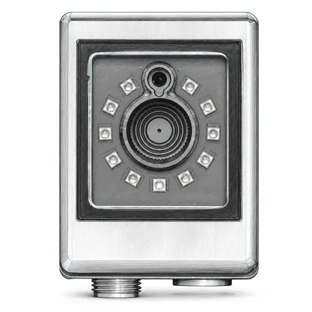 Стационарный считыватель 2D-кода Leuze DCR 202i FIX-N1-102-R3-V — техническая иллюстрация