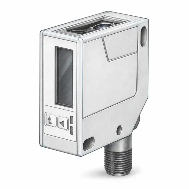 Оптический датчик расстояния Leuze ODS9L2.8/LA6-650-M12 — техническая иллюстрация