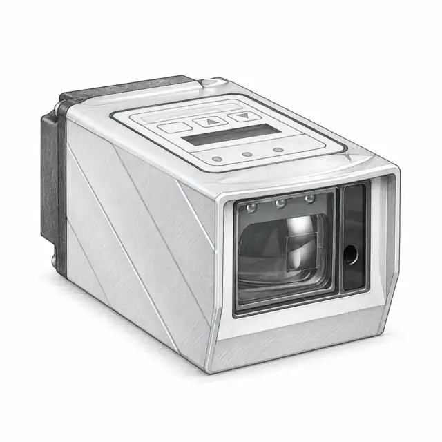 Оптический датчик расстояния Leuze ODSL 30/V-30M-S12 — техническая иллюстрация