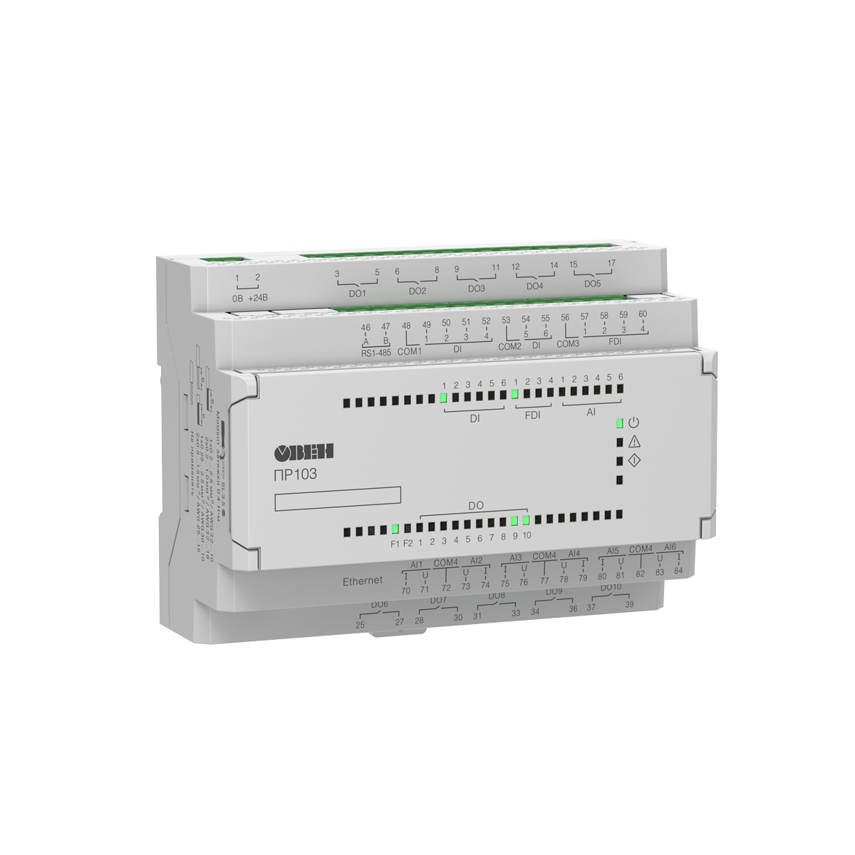ПР103 программируемое реле с Ethernet