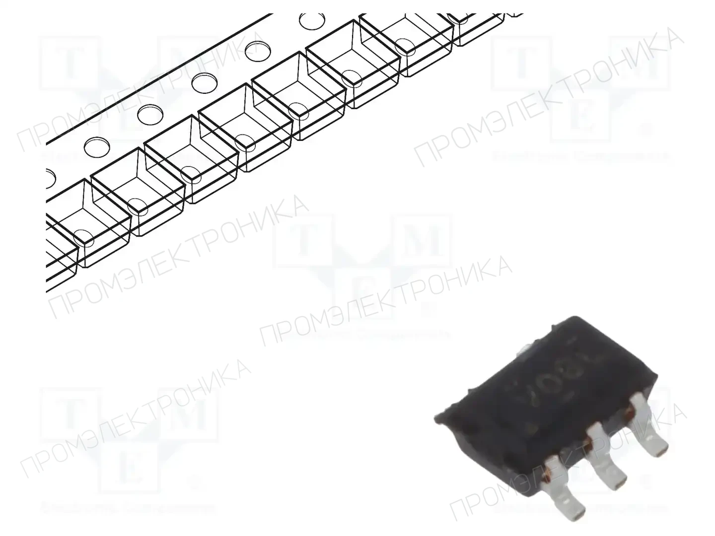 onsemi NC7SV08P5X — Ворота, инверторы