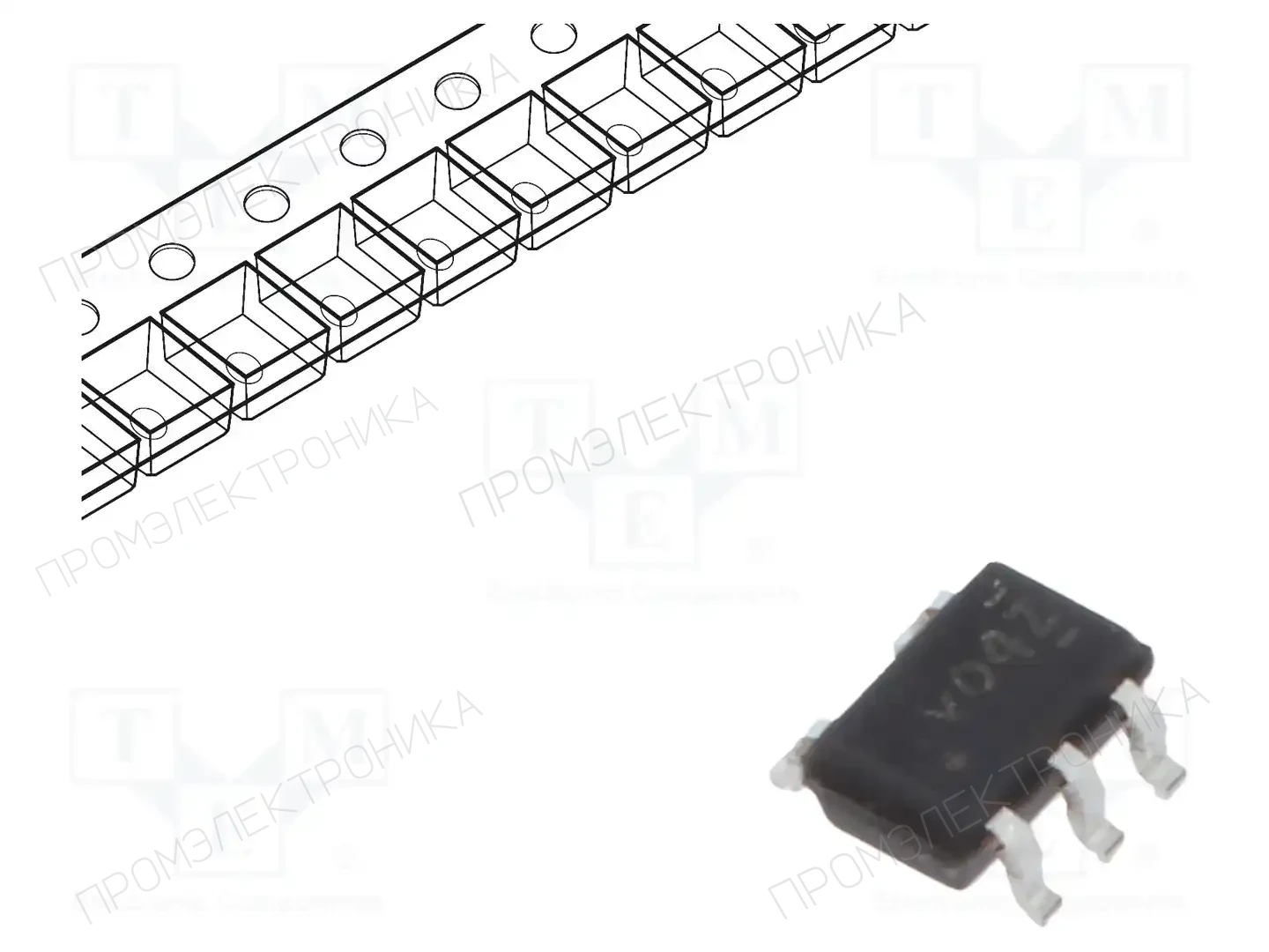 onsemi NC7SV04P5X — Ворота, инверторы