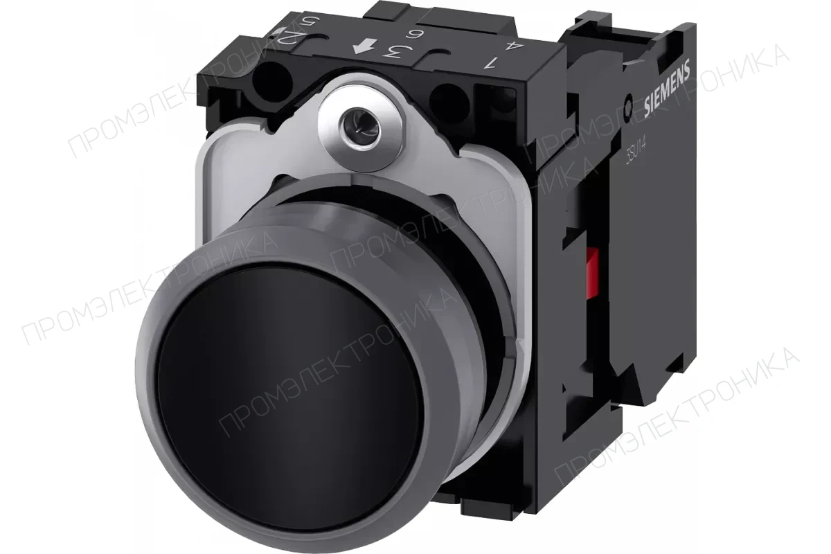 Siemens 3SU1100-1LB20-1PH0 — Грибовидная кнопка аварийного останова
