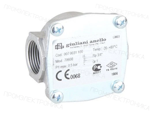 Газовый фильтр Giuliani Anello 70608/CE 007.0031.100