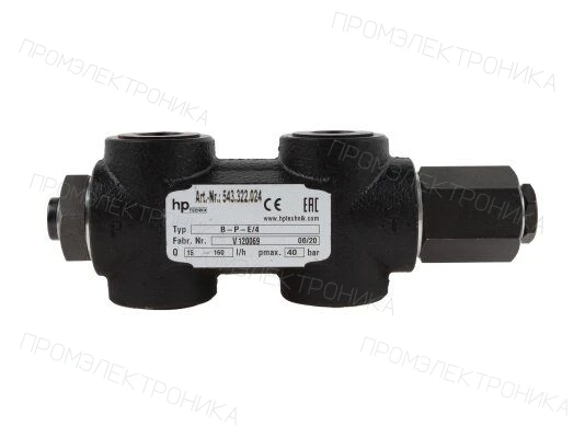 Перепускной клапан hp-Technik B-P-E/4 4210002