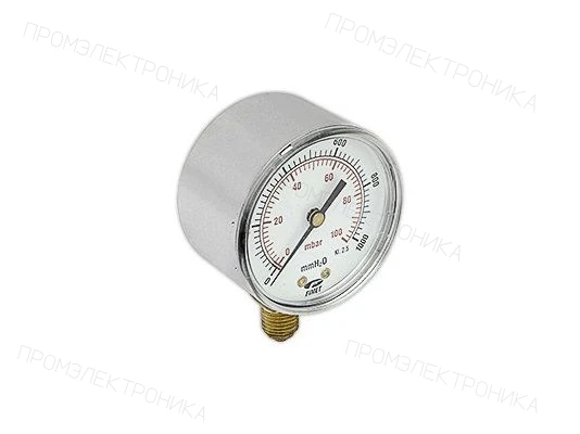 Манометр MP1-63 100 мбар Ecoflam PP354810