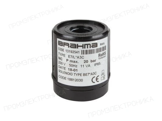 Электромагнитная катушка Brahma BE7 A3C 18812028 Elco 65323762