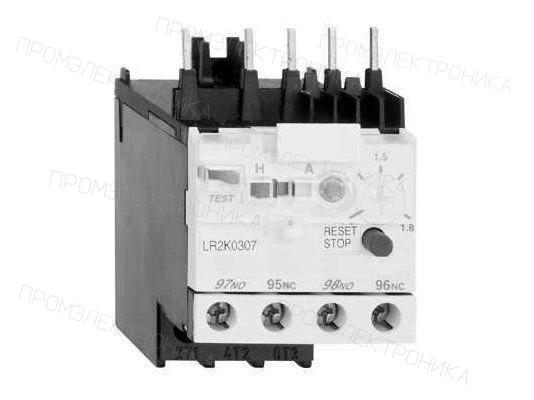 Тепловое реле перегрузки Schneider Electric LR2K 0316 (8,0 - 11,5 A) 47-90-12780