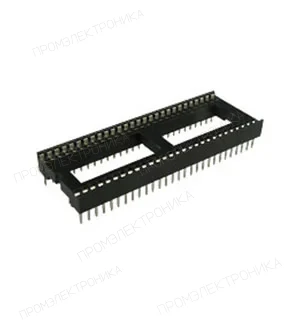 NXU ICSS-56, панелька для микросхем DIP 56 контактов шаг 1.778мм (127-656)