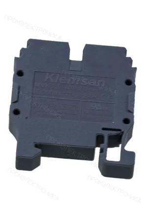 Klemsan 304429, Миниклеммник винтовой 2,5 мм.кв (серый); MVK2,5
