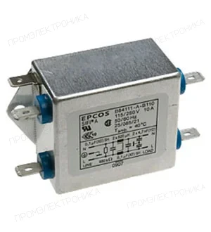 TDK EPCOS B84111AB60, сетевой фильтр B84111A0000B060 2x6A 250В