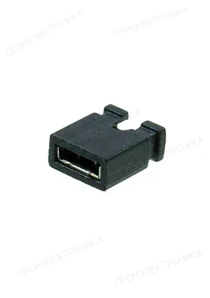 KLS MJ-O-6, джампер 2.54х6мм открытый (L-KLS1-203A-O-B-6.0)