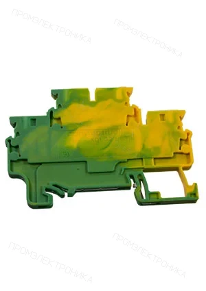 ConnectWell CXDLG2.5(I.S), Клемма пружинная 0,2-2.5mm2/24A/1000V, корпус 5х72.7х49.5(h)mm c Din-35x7.5, аналог д