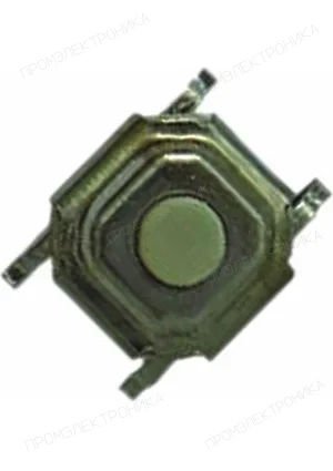 Gangyuan KAN4544C-0151, кнопка тактовая SMD 4.5х4.5 h=1.5мм (=IT-1127-160G-G)