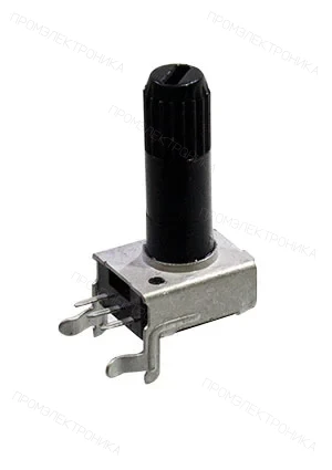 KENENG WH9011-X B10K L=25mm, переменный резистор 10кОм (R-0901N-A10K,H-6.5,L-25KQ)