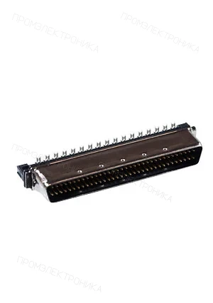 TE Connectivity 5749109-5, Conn SCSI PL 68 POS 1.27mm IDT RA Cable Mount 68 Terminal
