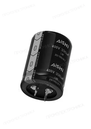 Aishi ELM2WM471R40KT, конденсатор электролитический 470мкФ 450В 35x40 -25+105грдС 1700мА 3000ч