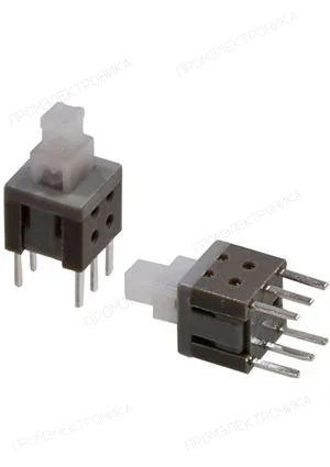 Gangyuan PB21E07431-07, кнопка без фиксации = PB22E07not lock 7x7x12 mm
