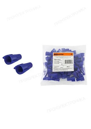 TDM Electric СИЗ-Л-2, Соединительный изолирующий зажим 12 кв.мм синий (50шт) SQ0519-0012
