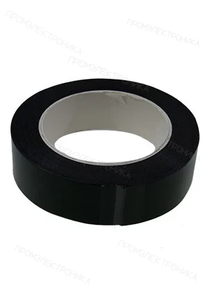 Rexant 09-6130, Двухсторонний скотч , черная, вспененная ЭВА основа, 30 мм, 5 м