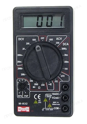 Mastech M832, Мультиметр цифровой