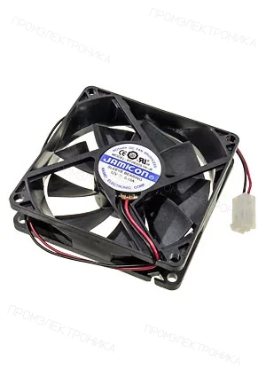 JAMICON KF0820S1H-R, вентилятор 12В 80х80х20 мм подшипник скольжения