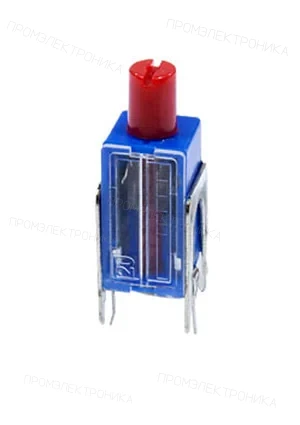 Китай SJ-B red, аттенюатор 20дБ 75Ом вертикальной установки, красный