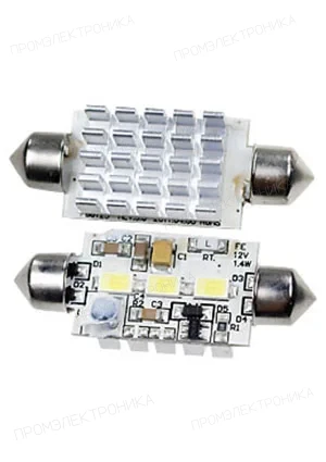 ARL ARL-F42-3M WHITE, Автолампа белая LED(10-30V, 3 Led 5630)