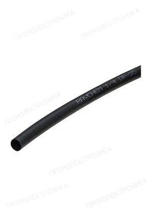 TE Connectivity DR-25-1/4-0-SP, термоусадочная трубка DR-25-1/4-0-SP черная,  4-1193799-3