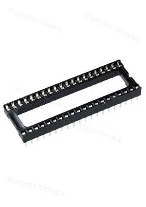 NXU SCL-40, панелька для микросхем DIP 40 контактов широкая (125-640)