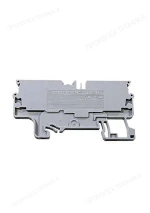 ConnectWell CX2.5/4, 2.5 mm FEED THRU SPRING CLAMP 4 WIRE TB  , аналог для 280-833, 280-633, 280-621, 280-826, S