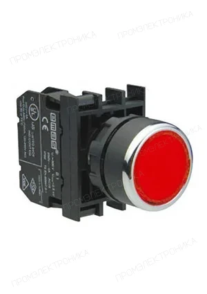 EMAS B102DK, Кнопка нажимная круглая красная