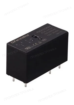 Shenler R2G1CH-012, реле 1CO 16A 250VAC/30VDC, 12В, шаг 5мм