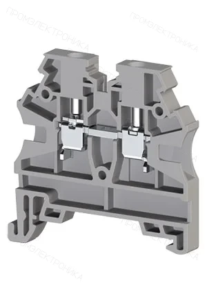 Klemsan 304200RP, Клеммник на DIN-рейку 2,5мм.кв. (серый); AVK2,5 RD(RP)