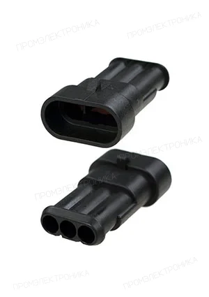 LHE 115000310170, SUPERSEAL1.5, вилка 3 контакта (аналог 282105-1)