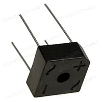 YJ KBPC104, выпрямительный диодный мост, 400В, 3А (KBPC1) = BR304