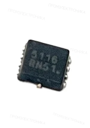 Fulihao Tech NVTFS5116PL, P-канальный быстропереключательный MOSFET транзистор, -60В, -26А, 5.2Вт (PRPAK3*3) = NV