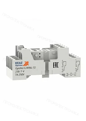 КЭАЗ OptiRel G RR94-74-230-7-V, Розетка для реле
