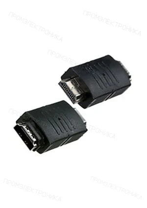 NXU XIA025-B, HDMI вилка - HDMI гнездо переходник