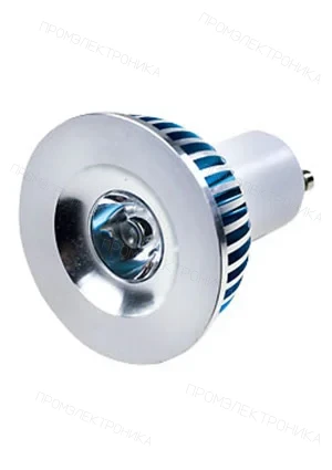 Fier Lighting FEX101 GU10, 1x3W 220В лампа светодиодная, цвет теплый белый
