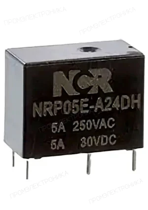 NCR NRP05E-A05DH, Реле для печатного монтажа, 5VDC, 0.2W, =1461353-2