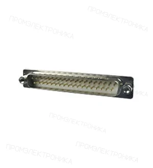 NXU DPS-37MA, вилка D-SUB на плату 37pin без фиксатора (101-37PCKYS ONE NUT)