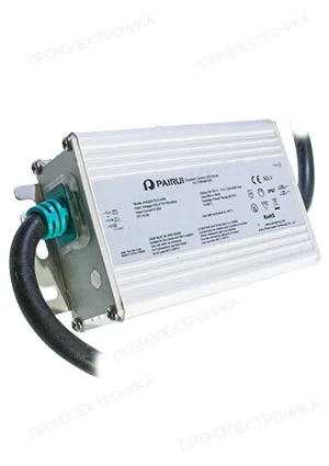 PAIRUI AAQ50-72-C1050, LED драйвер, 50Вт, вх120-277VAC, вых 700-1050мА 36-72VDC, IP67
