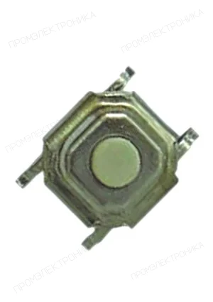 Gangyuan KAN4544C-0151B0201, кнопка тактовая SMD 4.5х4.5 h=1.5мм (=IT-1127-160G-G)