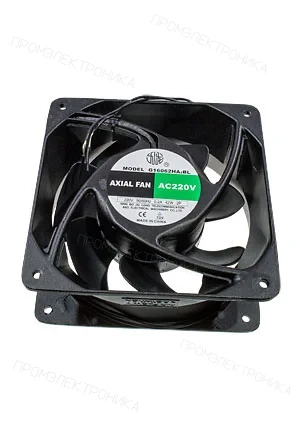 JIULONG MOTOR G16062HA2BL-7P, вентилятор 220В провода 160х160х62мм подшипник качения