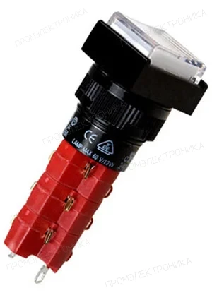 DECA D16LAS2-3abKW, кнопочный переключатель