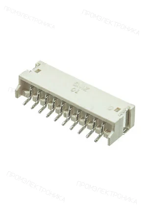 KLS L-KLS1-XL1-1.50-10-RM, 1.5мм SMT вилка на плату угл.10 контактов(аналог для S10B-ZR-SM4A)